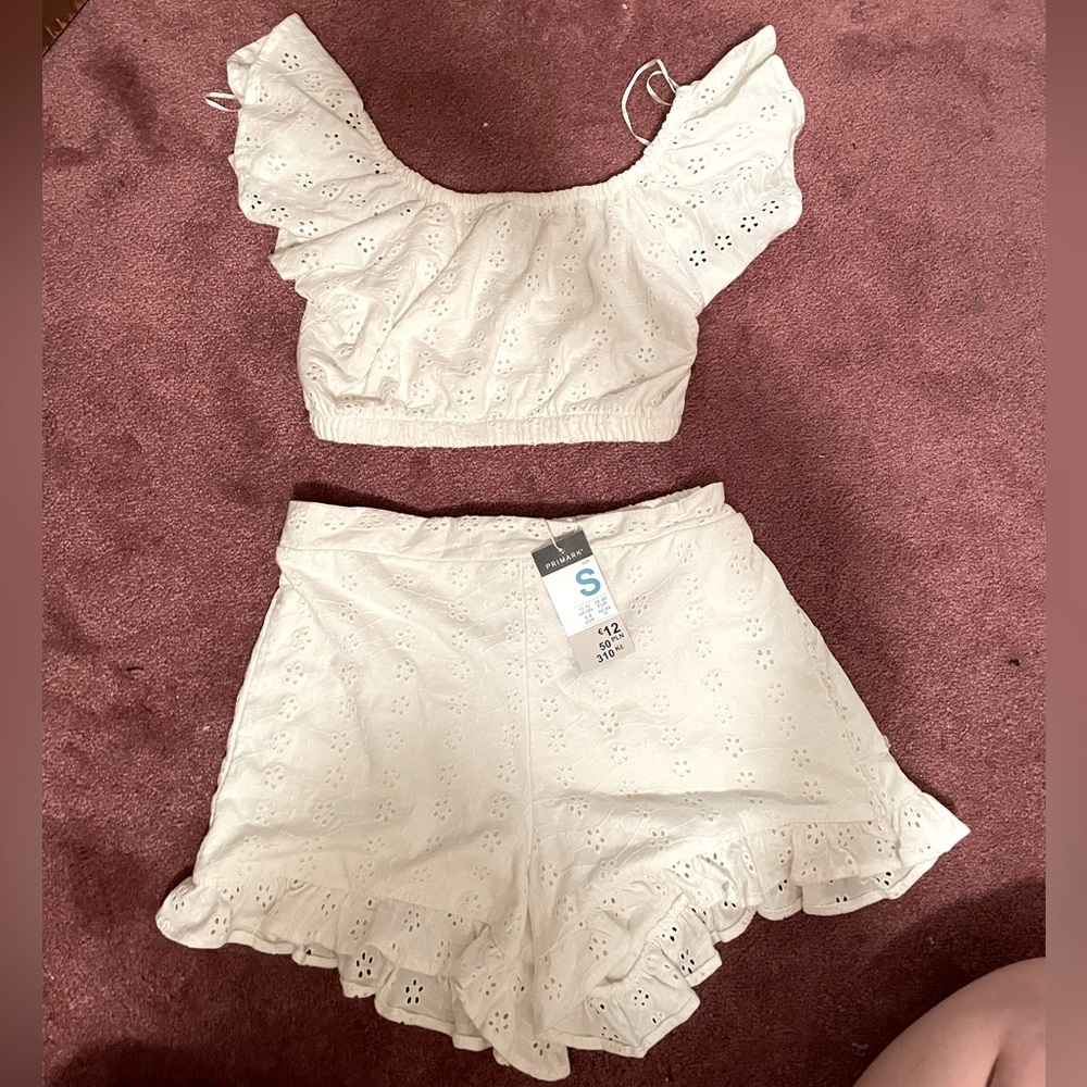 Never worn 2 piece set
